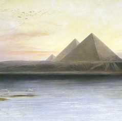 Painting of the Pyramids