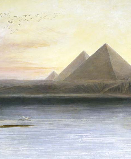 Painting of the Pyramids