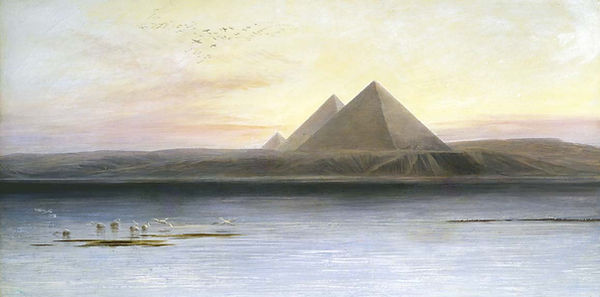 Painting of the pyramids