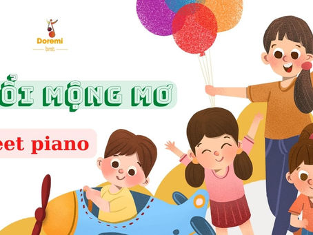 Tuổi mộng mơ - Sheet piano