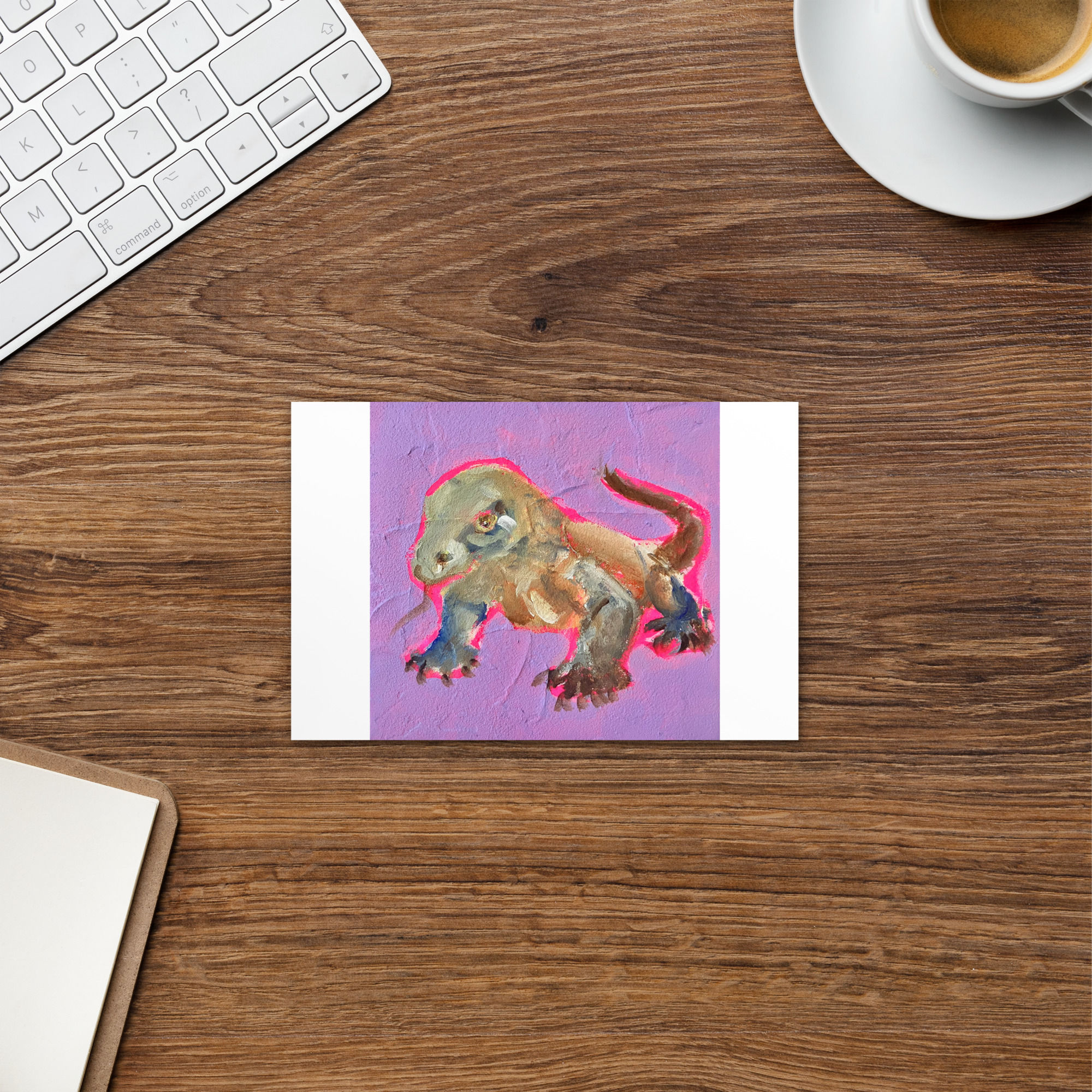 Kimono Dragon Postcard Print