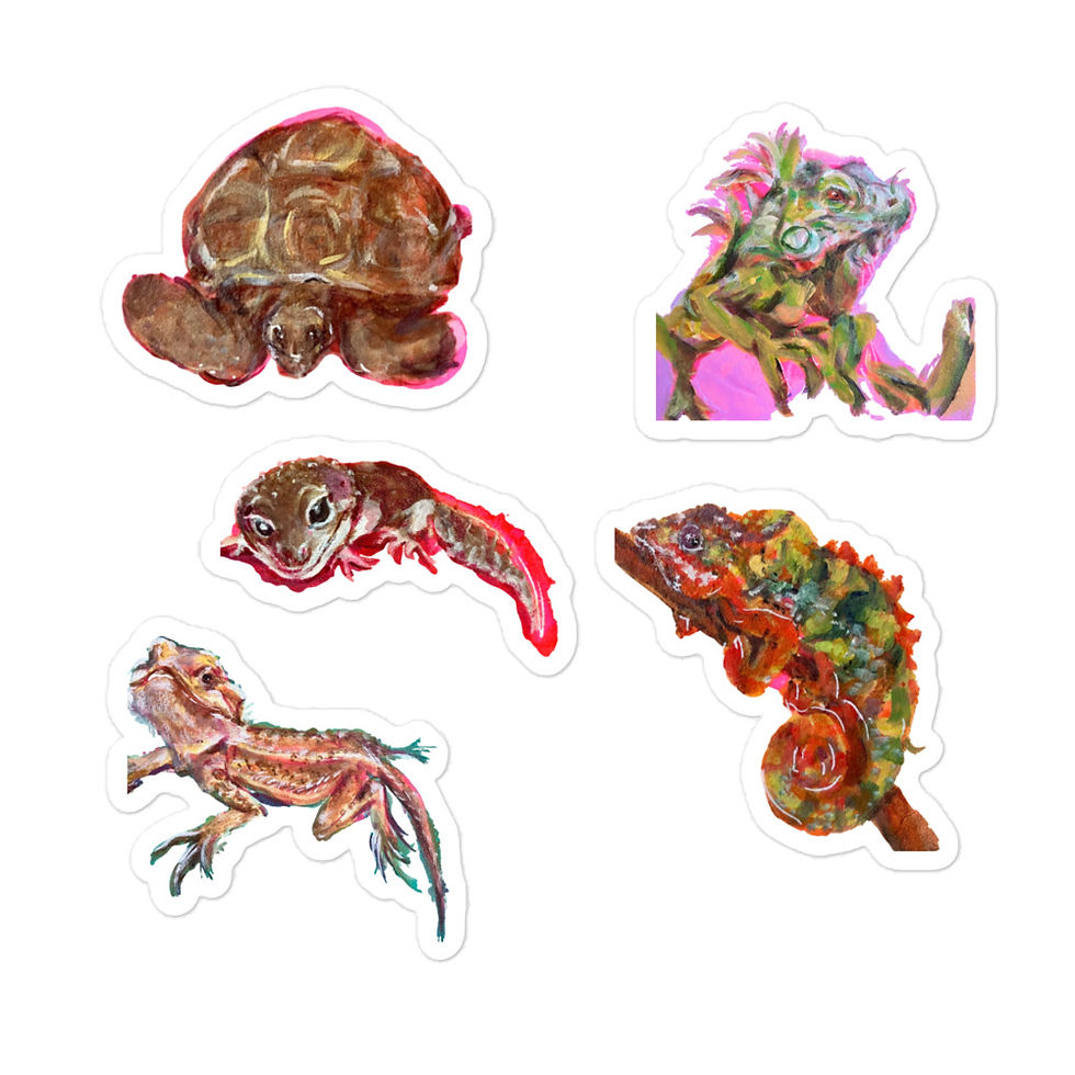 Thumbnail: Mini Dinos -1 Bubble-free stickers