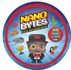 NanoBytes window vinyl 350x350mm