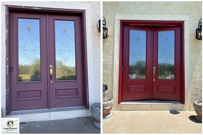Exterior Door & Trim Painting in Middletown, DE