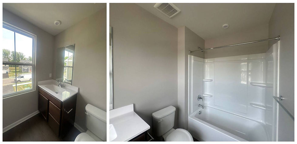 Bathroom Painting in Middletown, DE completed by Laser Focused Solutions