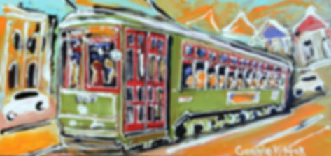Street Car Platter