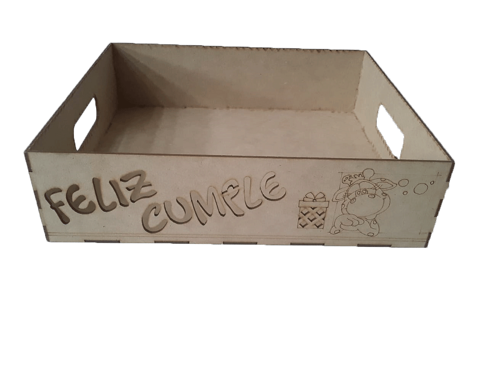 Miniatura: Caja de Madera Para Ancheta