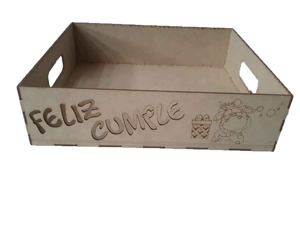 Miniatura: Caja de Madera Para Ancheta