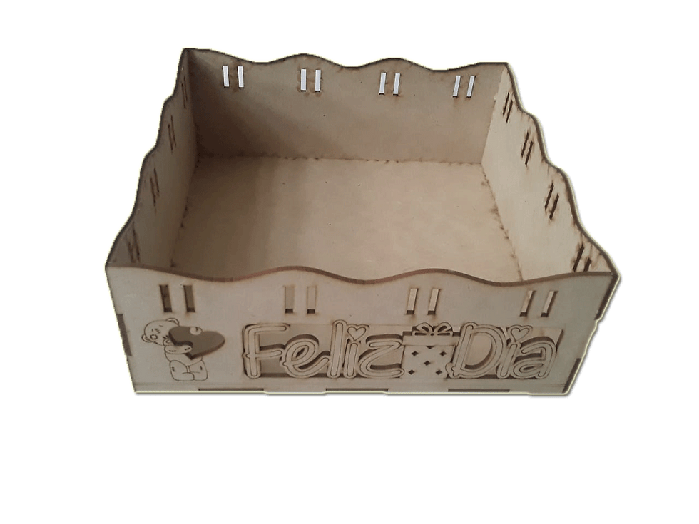 Miniatura: Caja de Madera Para Ancheta