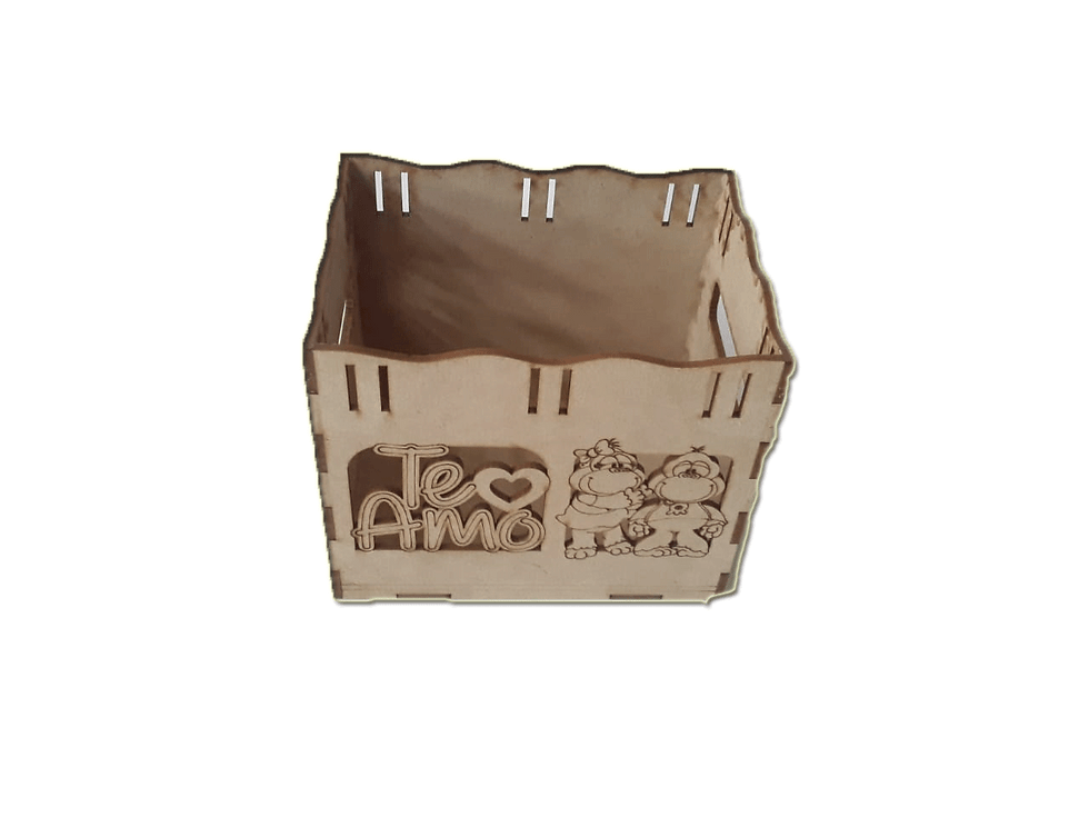 Miniatura: Caja de Madera Para Ancheta
