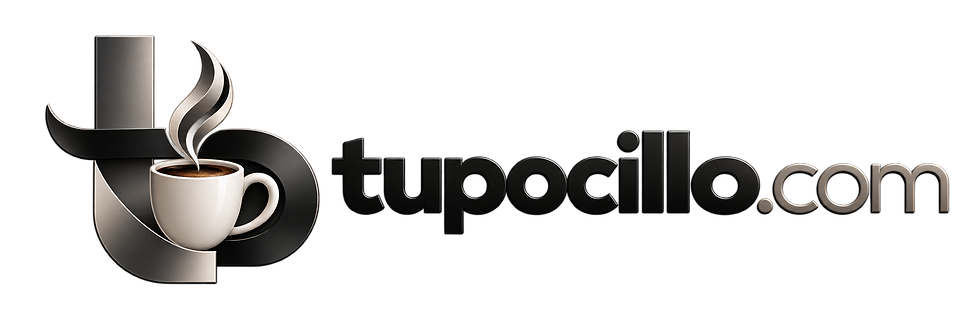 Logo metálico de café tupocillo.com.png