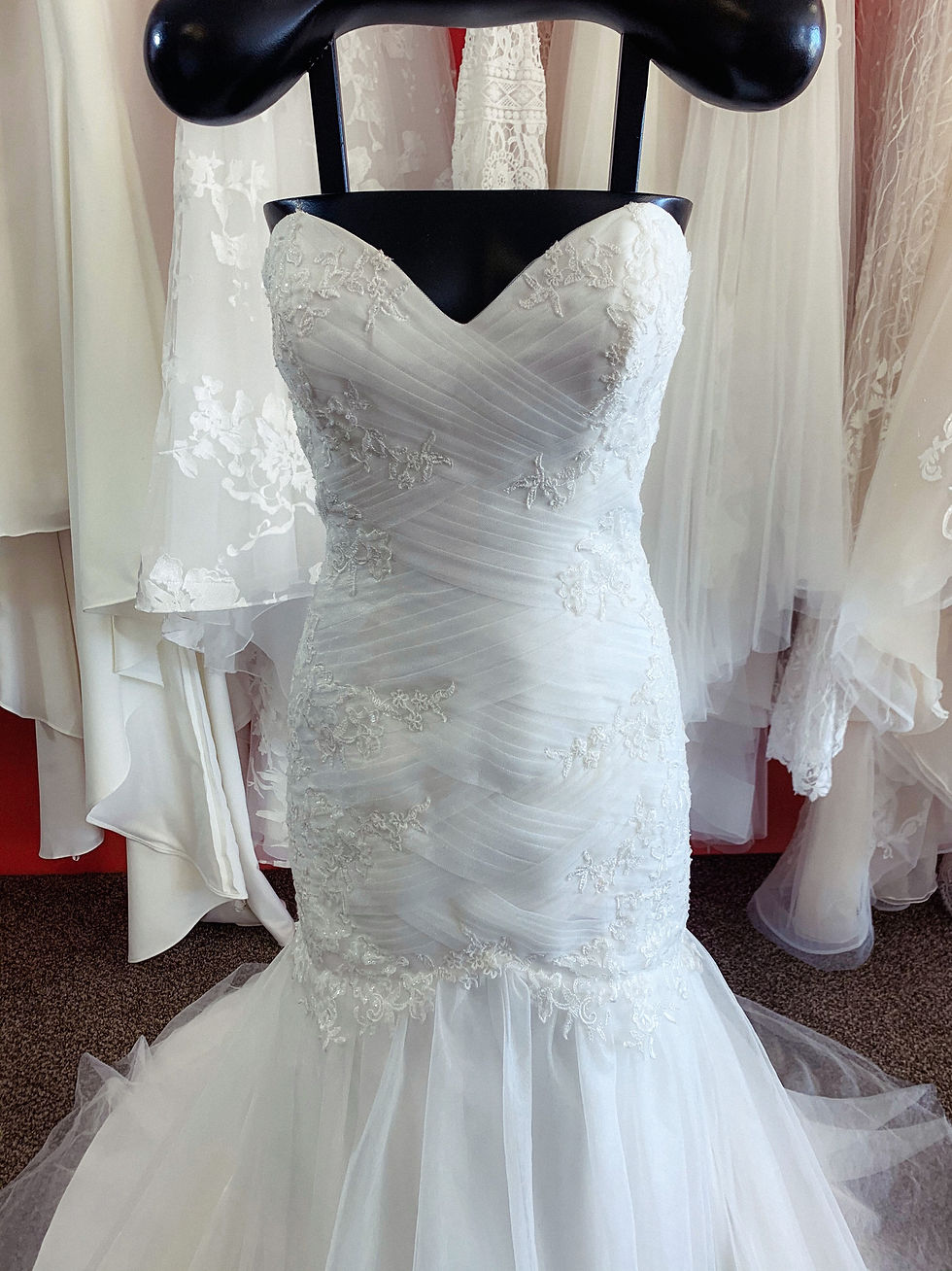 Thumbnail: HAVEN BY MAGGIE SOTTERO WEDDING DRESS/ SIZE 12