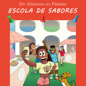 Livro infantil pedagógico Escola de Sabores.
Serviços realizados: elaboração do texto, contratação de ilustrador, criação de projeto gráfico, diagramação e produção executiva.