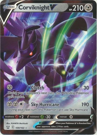 Corviknight V - 109/163 - Ultra Rare Sword &amp; Shield: Battle Styles