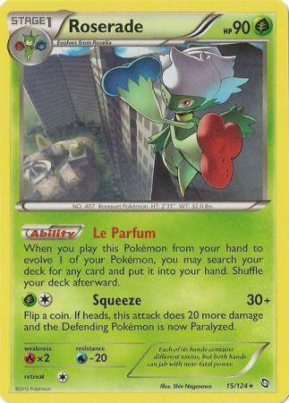 roserade 15/124 - Black & White : dragons exalted