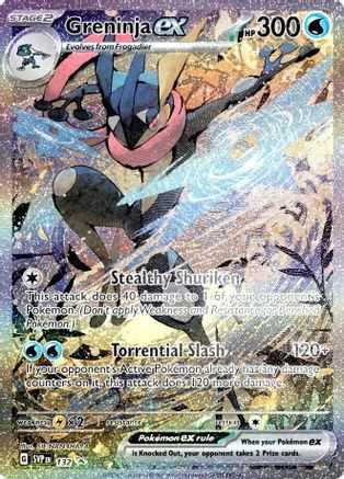 Greninja ex 132 - Holofoil SV Scarlet & Violet Promo Cards - Promo SV: Scarlet &
