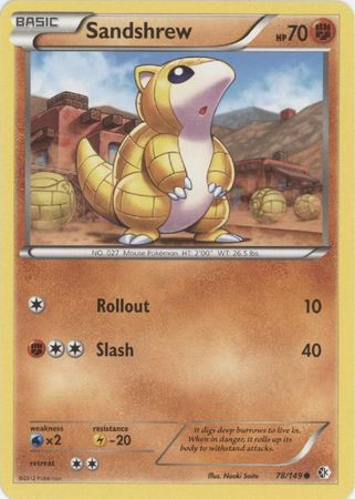 Sandshrew - 78/149 - Common
