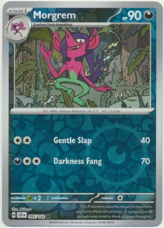 Morgrem - 095/142 - Common Reverse Holo Scarlet & Violet: Stellar Crown Reverse