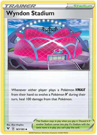 Wyndon Stadium - 161/185 - Uncommon Sword &amp; Shield: Vivid Voltage S
