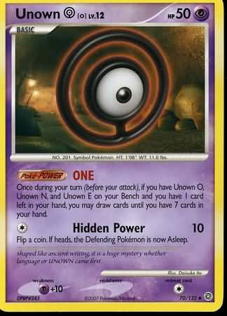 Unown O - 70/132 - Uncommon