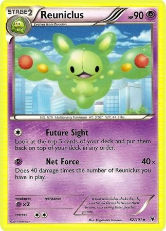 reuniclus 52/101 - black & white : noble victories