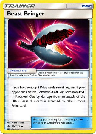 Beast Bringer - 164/214 - Uncommon Sun &amp; Moon: Unbroken Bonds Singl