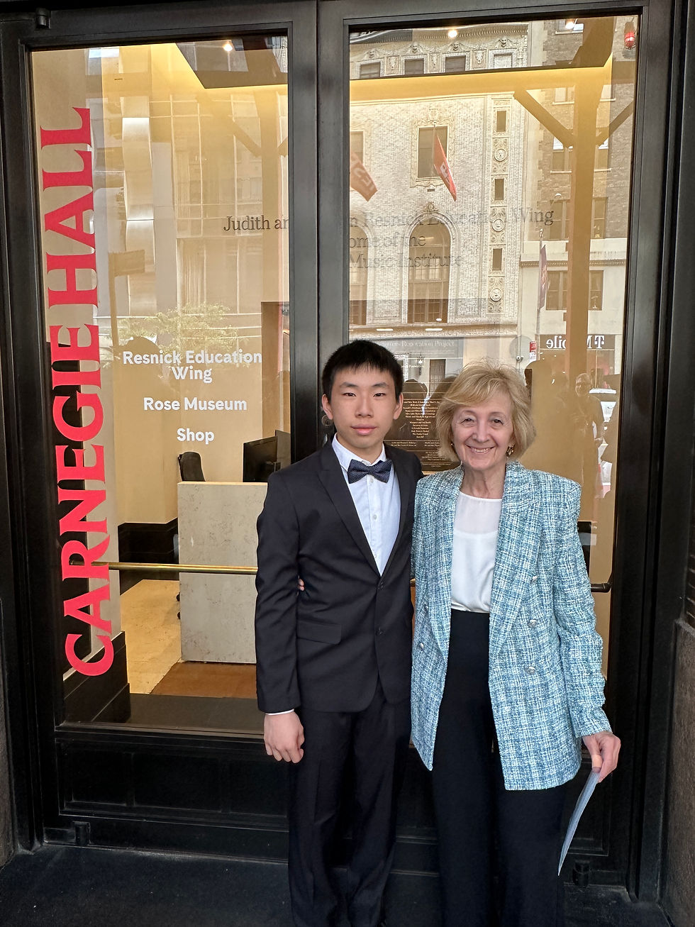 Irina Koulikova James Yi June 8 2025 Carnegie Hall