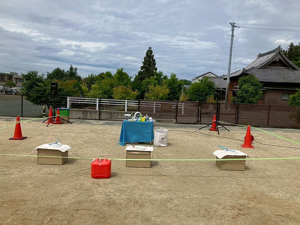 子供達はすごく元気でお手伝いも元気に参加してくれました。