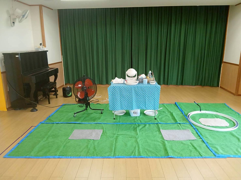 天真爛漫なお子様達で、笑顔溢れるショーになりました。