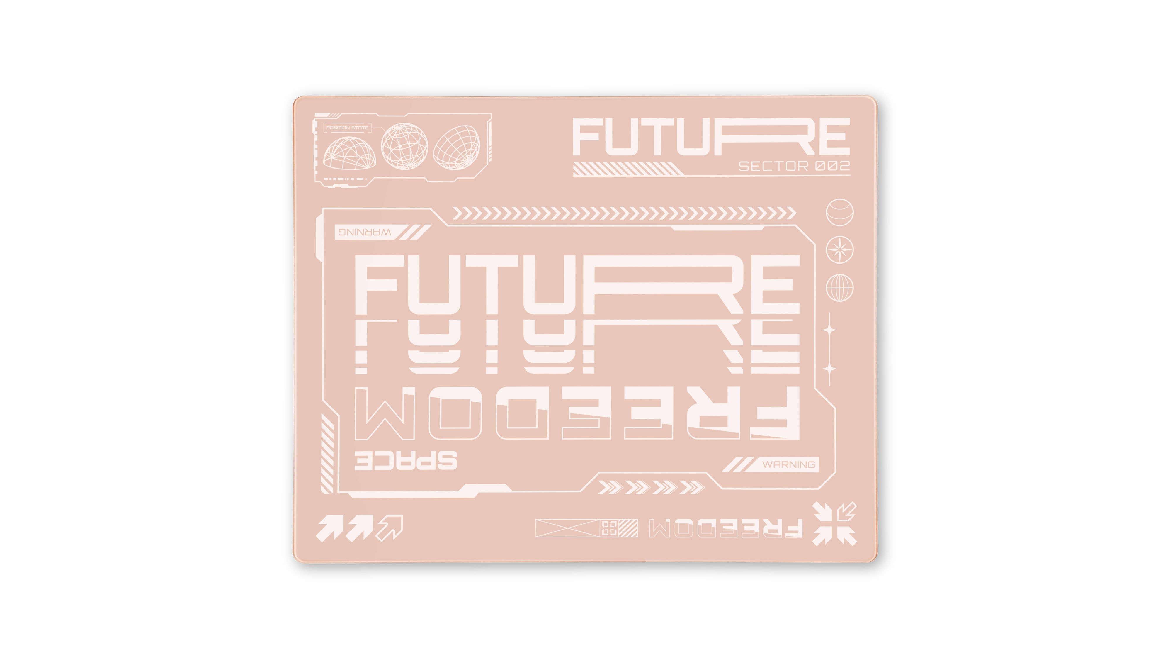 IE10︱Bisou Gaming Glass Mouse Pad