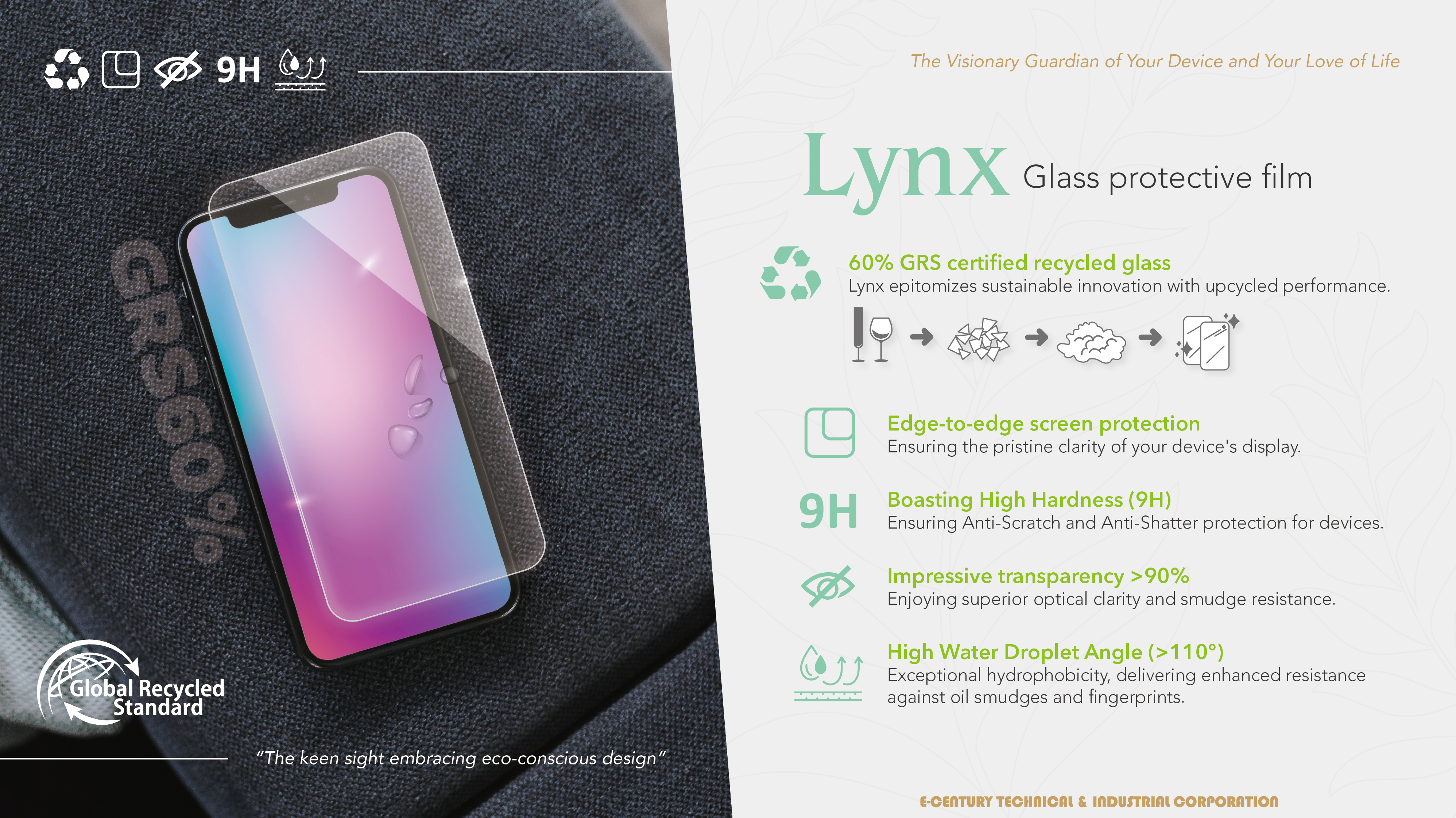 PC123︱Lynx Glass Protective Film iPhone Screen Protection
