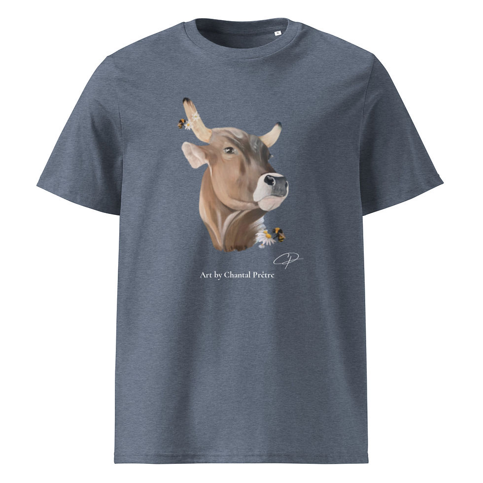 Miniaturbild: Unisex Bio Baumwolle T-Shirt - mit weisser Schrift