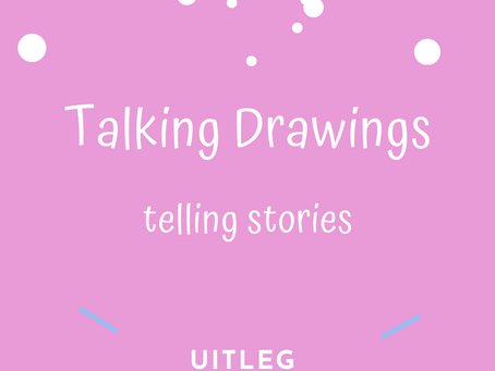 De uitleg van het logo van Talking Drawings
