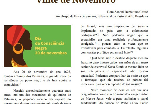 CIANSP Notícias: Dia da Consciência Negra e Zumbi dos Palmares são destaques da 8ª edição