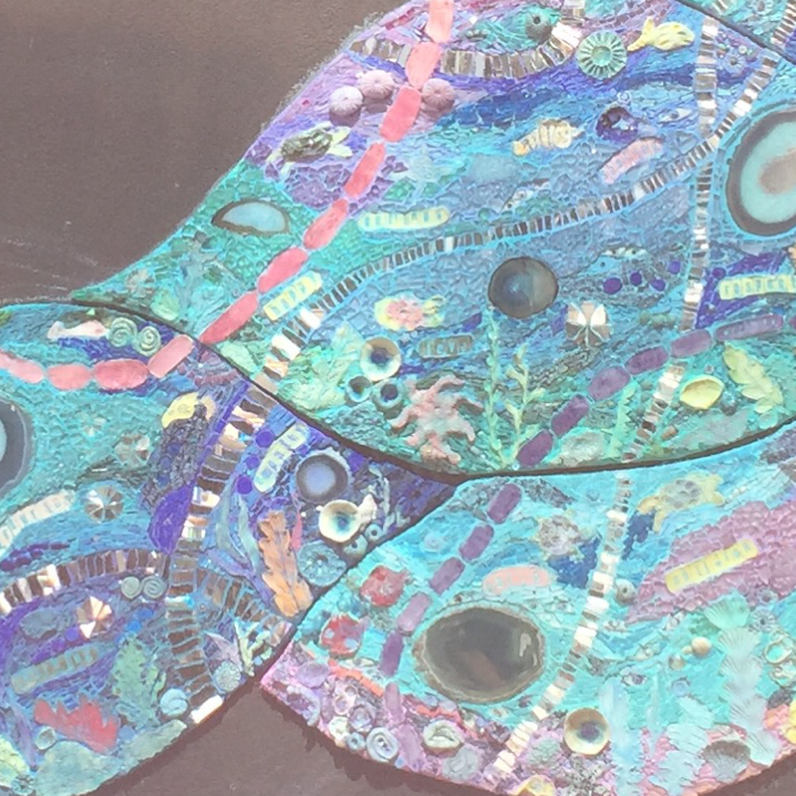 Underwater Mosaic Mural
