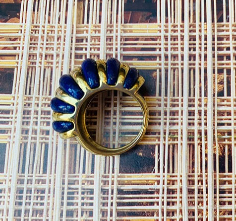 Thumbnail: PETALINO WOOD RING