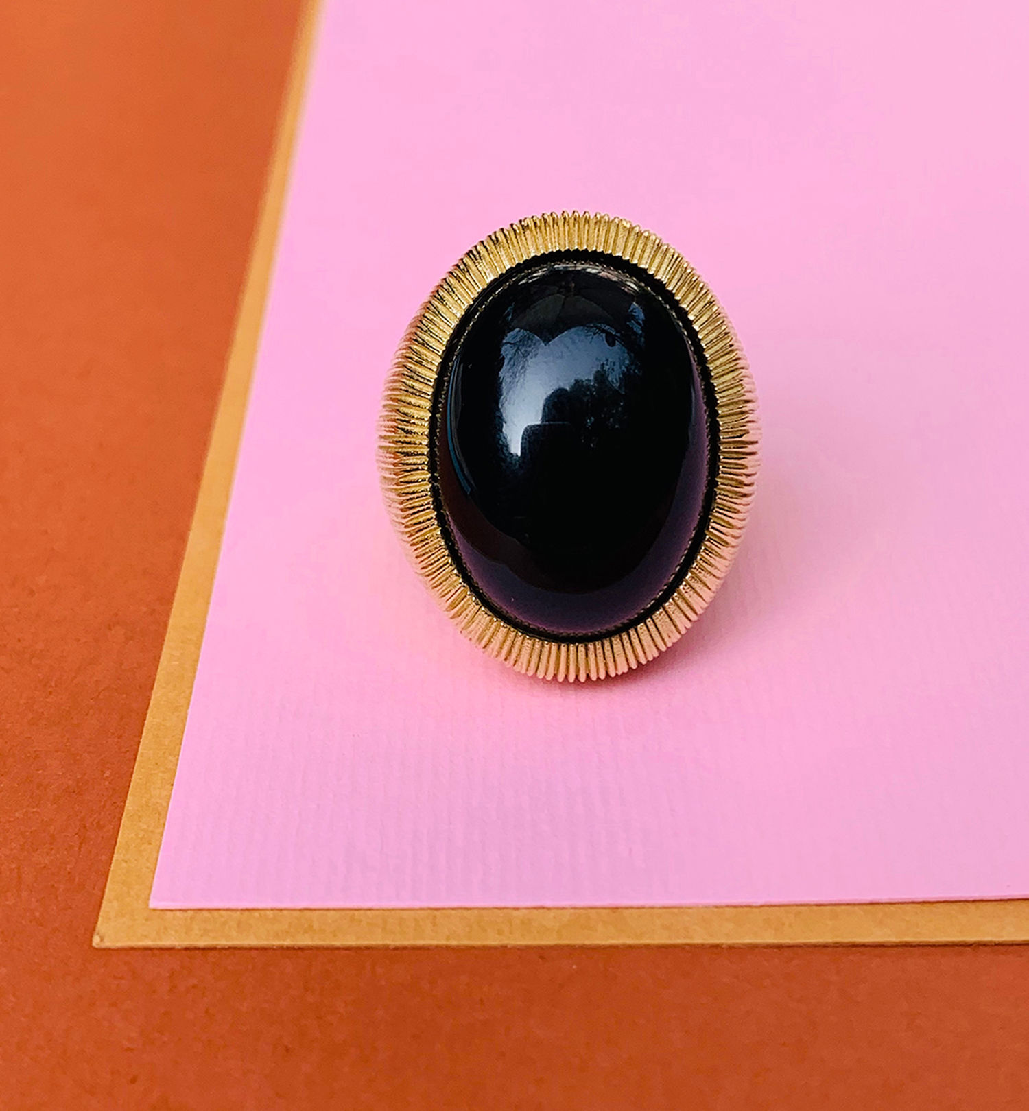 INCISIO ONYX RING
