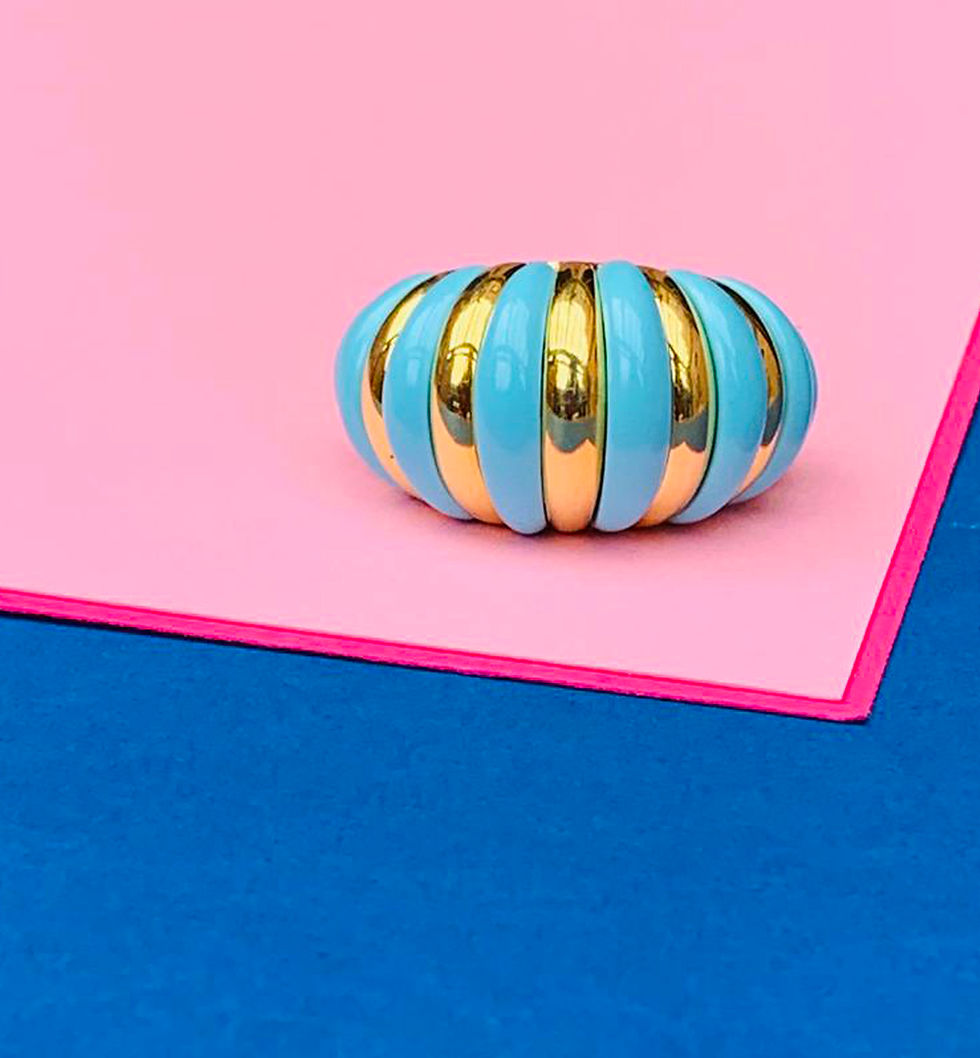 Thumbnail: PETALINO TURQUOISE RING