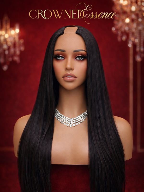 U-Part Straight Wig · Cambodian Hair 200%