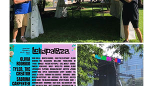 Musically Fed is on the ground at Lollapalooza!