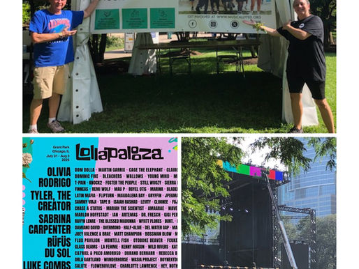 Musically Fed is on the ground at Lollapalooza!