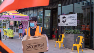 We had a blast last week at our drive-through distribution in Tucson!