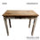 Miniatura: Mesa de Madeira Branca 1 Gaveta 100x60x81h COD:6996