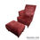 Miniatura: Poltrona Suede Cor Bordo 74x90x93 COD:6991