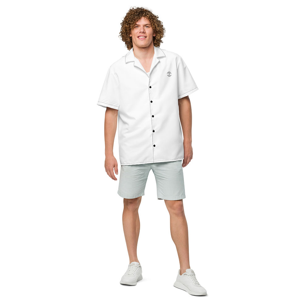 Thumbnail: Unisex button shirt smoc Paulo