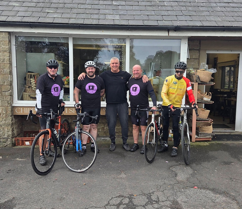 Pedalling with Purpose for JBC!
