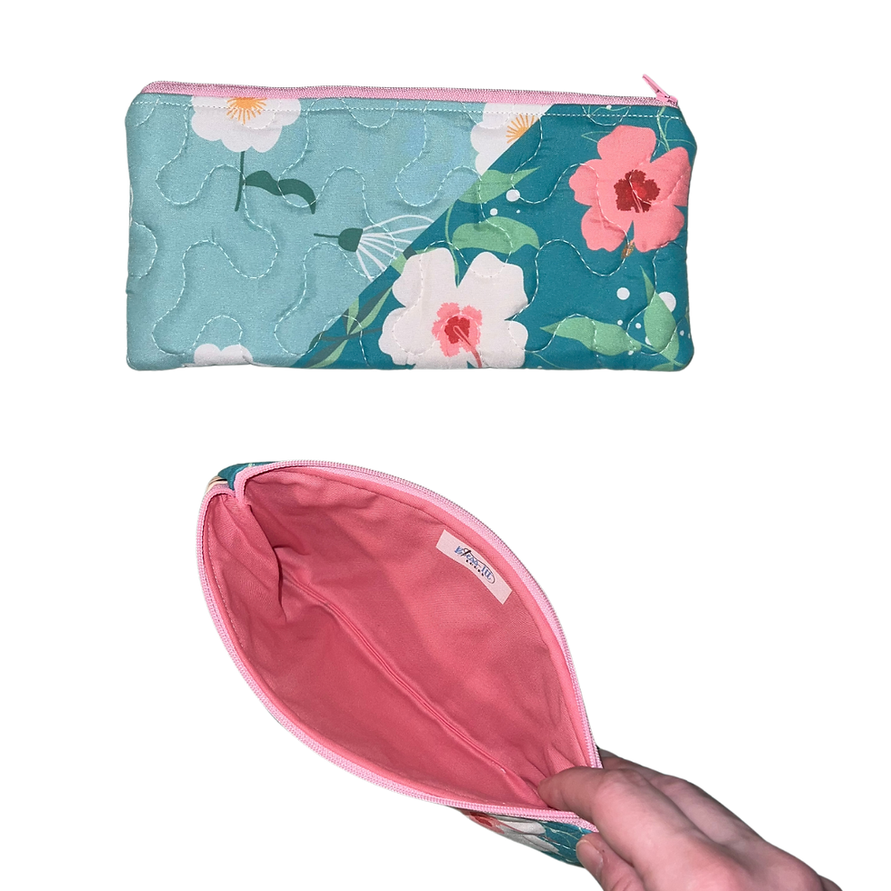 Thumbnail: Quilted Zipper Pouch