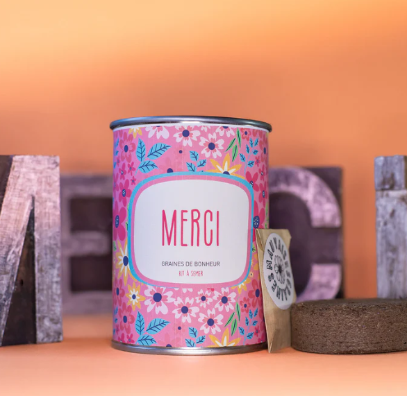 Kit à semer "Merci "