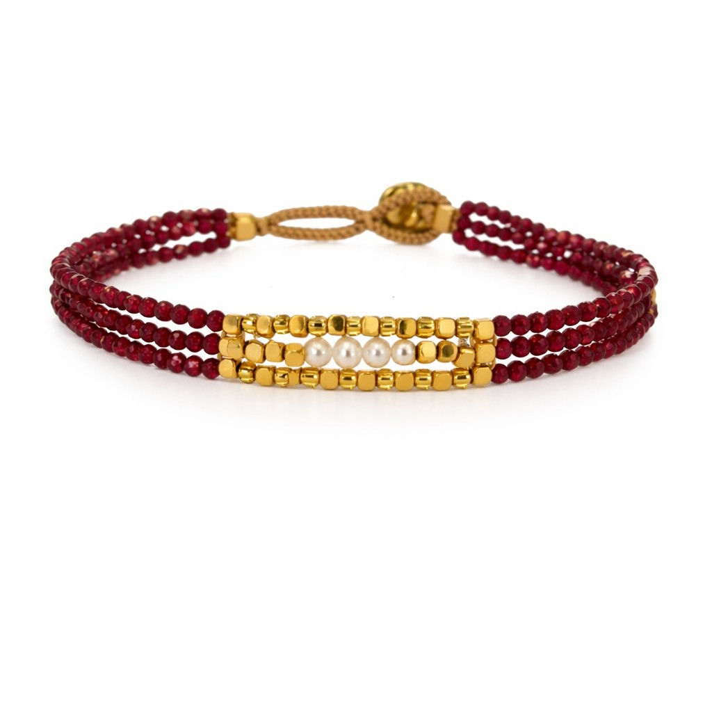 Bracelet AD Lulu Lily - Ruby