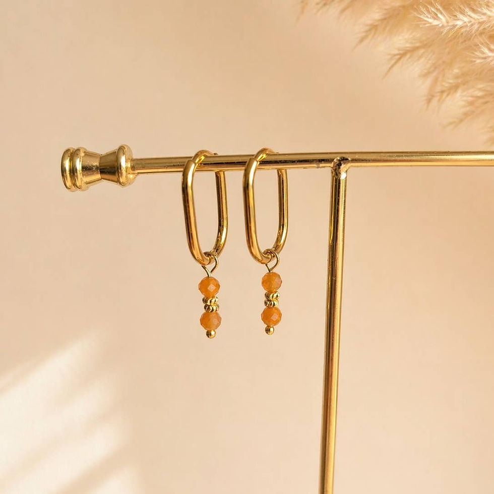 Miniature : BO4 - Removable Carnelian Charm